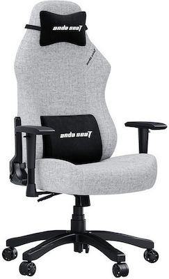 Anda Seat Luna Large Textilă Scaun Gaming cu Brațe Reglabile Negru / Roșu