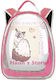 Rosa Hundetragetasche Neues Eierschalenmodell 31x17x43cm Ikaros 2064789