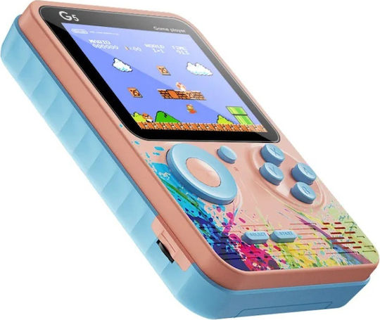 Electronic Kids Handheld Console For 5+ Years Pink