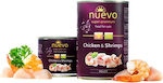 Nuevo Adult Wet Food for Adult Cat in Can with Shrimps and Chicken 400gr