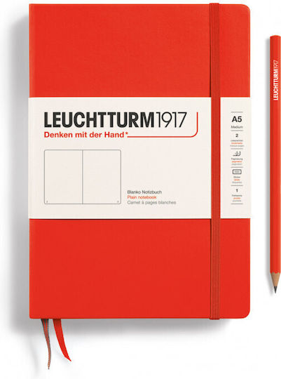 Leuchtturm1917 Notebook 125 Sheets A5 with Blank Pages Lobster