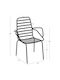Scaun De Exterior Metalic Free Negru 61x53x87cm