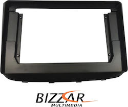 Bizzar DIN-Verkleidungsplatten 2 Din Kompatibel mit Bildschirm 10" für Mercedes-Benz Vito / Viano 2003-2006