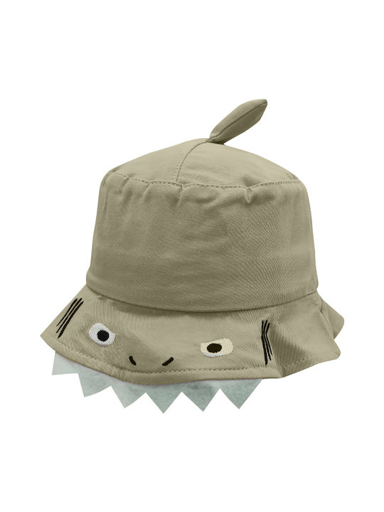 Brims and Trims Kids' Hat Bucket Fabric Beige