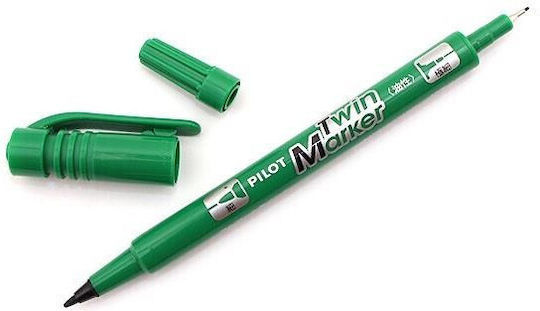 Непремахваем маркер Twin Green Pilot 4902505169632