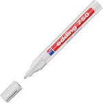 Μαρκαδόρος Ανεξίτηλος Paint Marker 2-4mm 750/49 White Edding 4004764018642