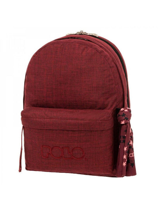 Backpack Original Double Scarf Jean Bordeaux 90...