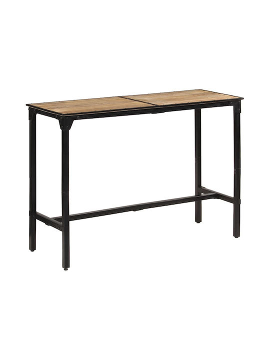 Tisch Bar aus Massivholz Ακατέργαστο Μασίφ Ξύλο Μάνγκο 150x55x107cm