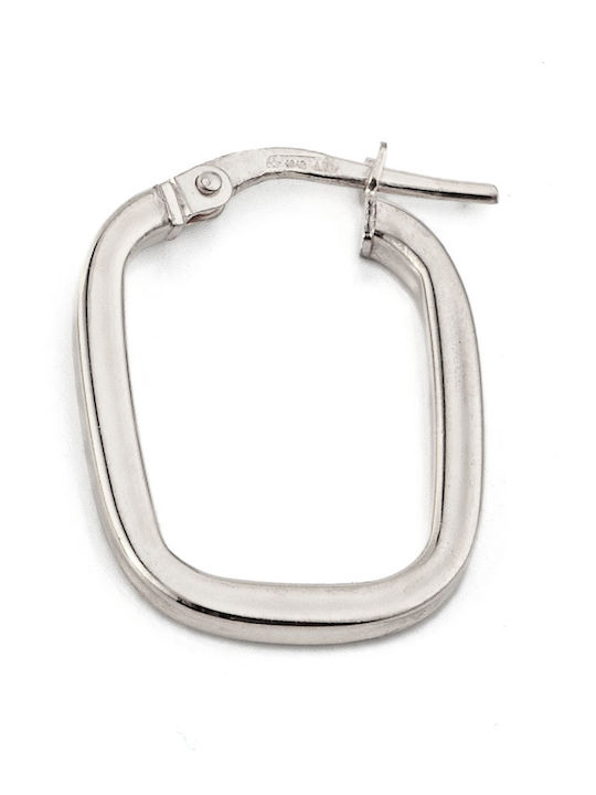 George Art Jewels Earrings Hoops made of Silver