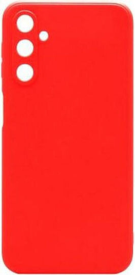 Umschlag Rückseite Silikon / Kunststoff Rot (Samsung Galaxy A24)