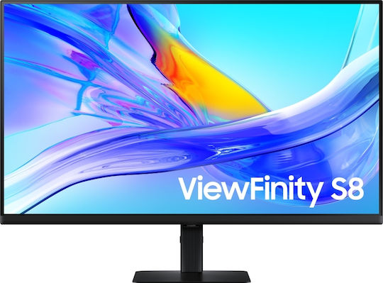 Samsung ViewFinity S8 S80UD VA HDR Monitor 32" 4K 3840x2160 με Χρόνο Απόκρισης 5ms GTG