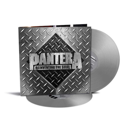 Pantera Reinventing The Steel Ασημί Βινύλιο