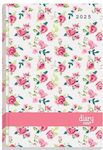 Next Diary 2025 Gallery Daily Bound 12x17cm Roses 2 02284-12-25-3