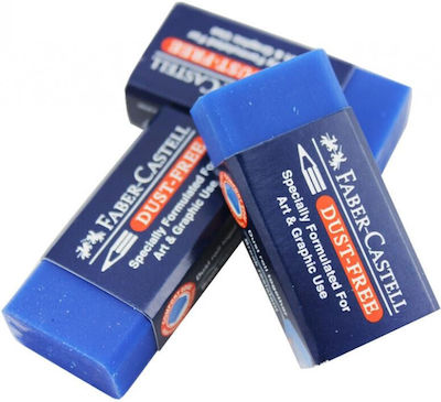 Dust Free Blue Eraser N187170 Faber Castell 9556089005241