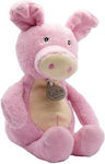 Pink Piglet 28cm Organic Cotton