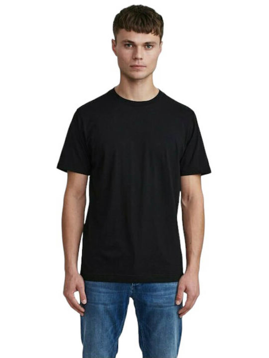 Gabba T-shirt Bărbătesc cu Mânecă Scurtă Negru