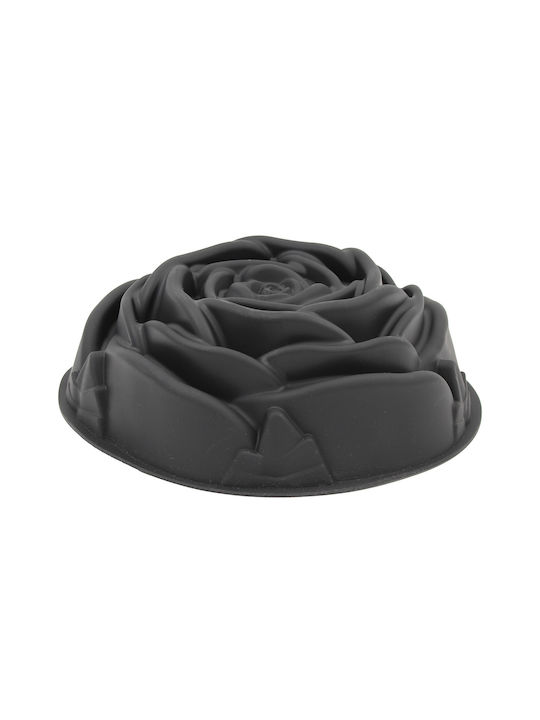 Keskor Silicone Cake Baking Pan Rose 23x23x7cm