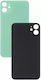 Batterieabdeckung Bigger Hole W O Camera Lens Grün für iPhone 11.