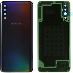 Battery Cover and Camera Lens Cover Black Samsung Galaxy A70 Battery Cover and Camera Lens Cover Black Samsung Galaxy A70