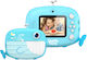 Kiddoboo FotoFun 2 Whale Compact Φωτογραφική Μηχανή Μπλε