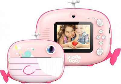 Kiddoboo FotoFun 2 Whale Compact Φωτογραφική Μηχανή Ροζ