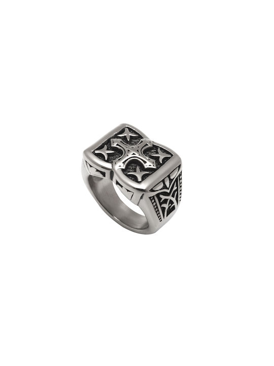 Tribute Herren Ring aus Stahl