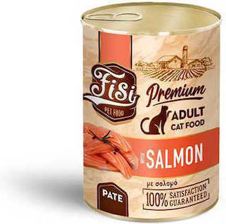 Fisi Cat Adult Salmon Pate 400g