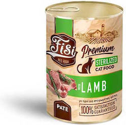 Fisi Cat Sterilized Lamb Pate 400gr