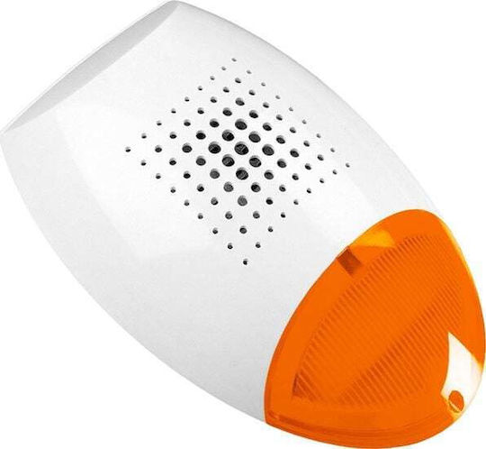 Satel Alarm Siren Outdoor with Portocaliu Light