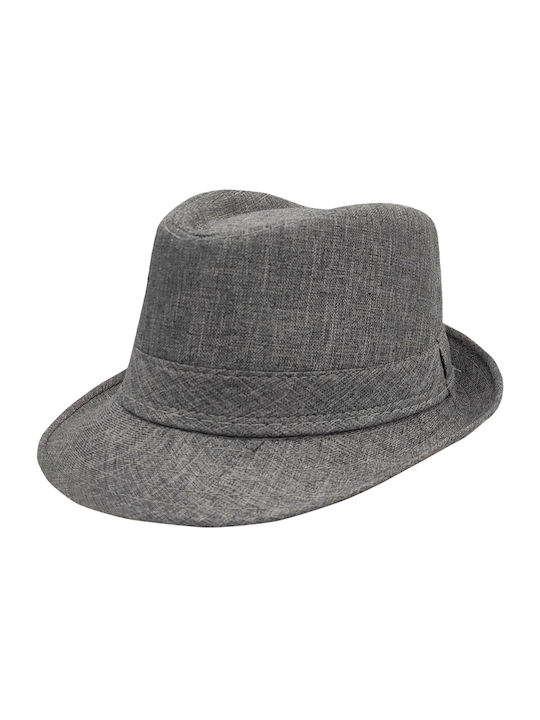 Brims and Trims Kinderhut Fedora Stoff Gray