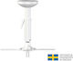 Multibrackets Projector Mount Ceiling with Maximum Load Capacity of 30kg White