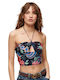 Superdry Flash W pentru Femei Crop Top Multi