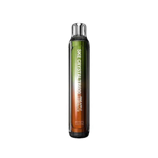 SKE Crystal Einweg E-Zigarette 600 Züge Pineapple Lemonade 2ml 20mg