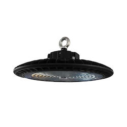 VK Lighting Φωτιστικό Καμπάνα LED Warmes Weiß 25lm mit integrierter LED Schwarz Ø33xH15.3cm