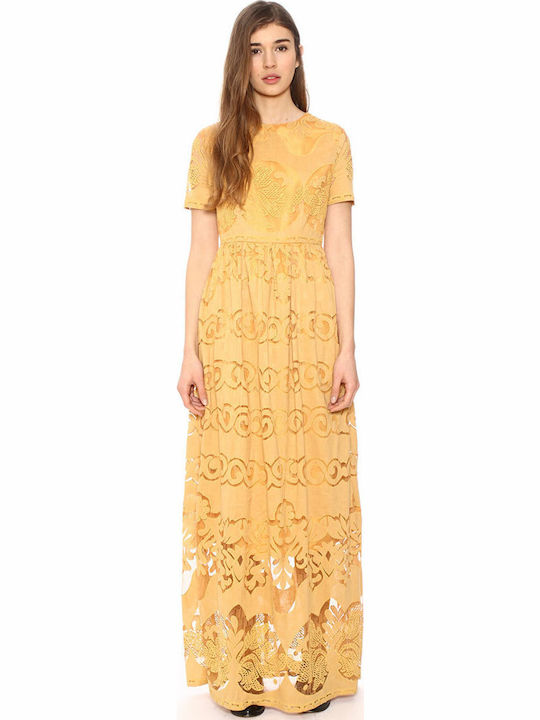 Pepaloves Dress Wedding - Christening Yellow