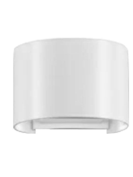 Dimmable Lumină de exterior montată pe perete LED IP65 12W cu RGB Lumină 10x10x10εκ.