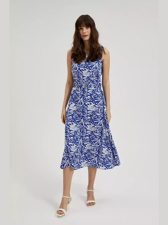 Make your image Midi Dress Blue