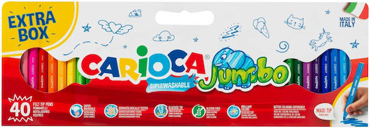 Carioca Drawing Markers Thick Set 40pcs