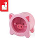 Janod Children's Money Box Wooden Transparent