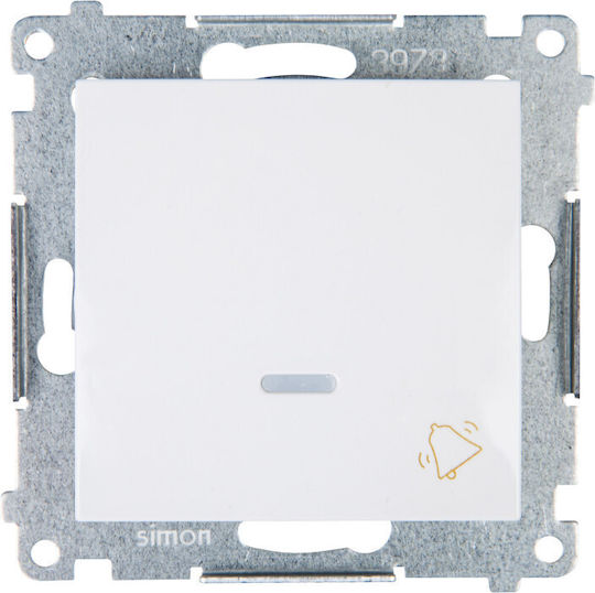 Kontakt-Simon Recessed Wall Switch Lighting White