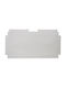 Homeplast Raft de dulap din Plastic Gri 71.5x39x3.5cm A00686 1buc
