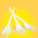Office Products Fork Disposable Plastic 100pcs