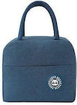 Hand Insulated Bag Blue Lining 22x19x14cm