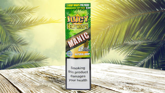 Juicy Jays Trabucuri Manic 100mm Mango și Papaya Maro
