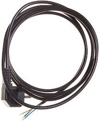 Elektro Plast Netzkabel Schwarz 1m 51927