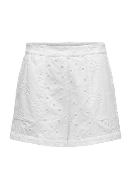 Only Women's Shorts White