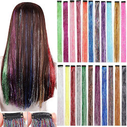 Sparkle Glitter Τουφάκι Extension Clip Τιμή Τουφάκι Green