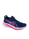 ASICS Gel-Nimbus 26 Γυναικεία Αθλητικά Παπούτσια Running Blue / Pink