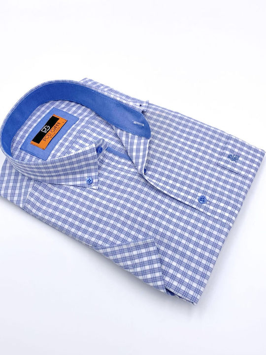 Poli Gianni Men's Shirt Blue