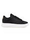 Perlamoda Herren Sneakers Schwarz